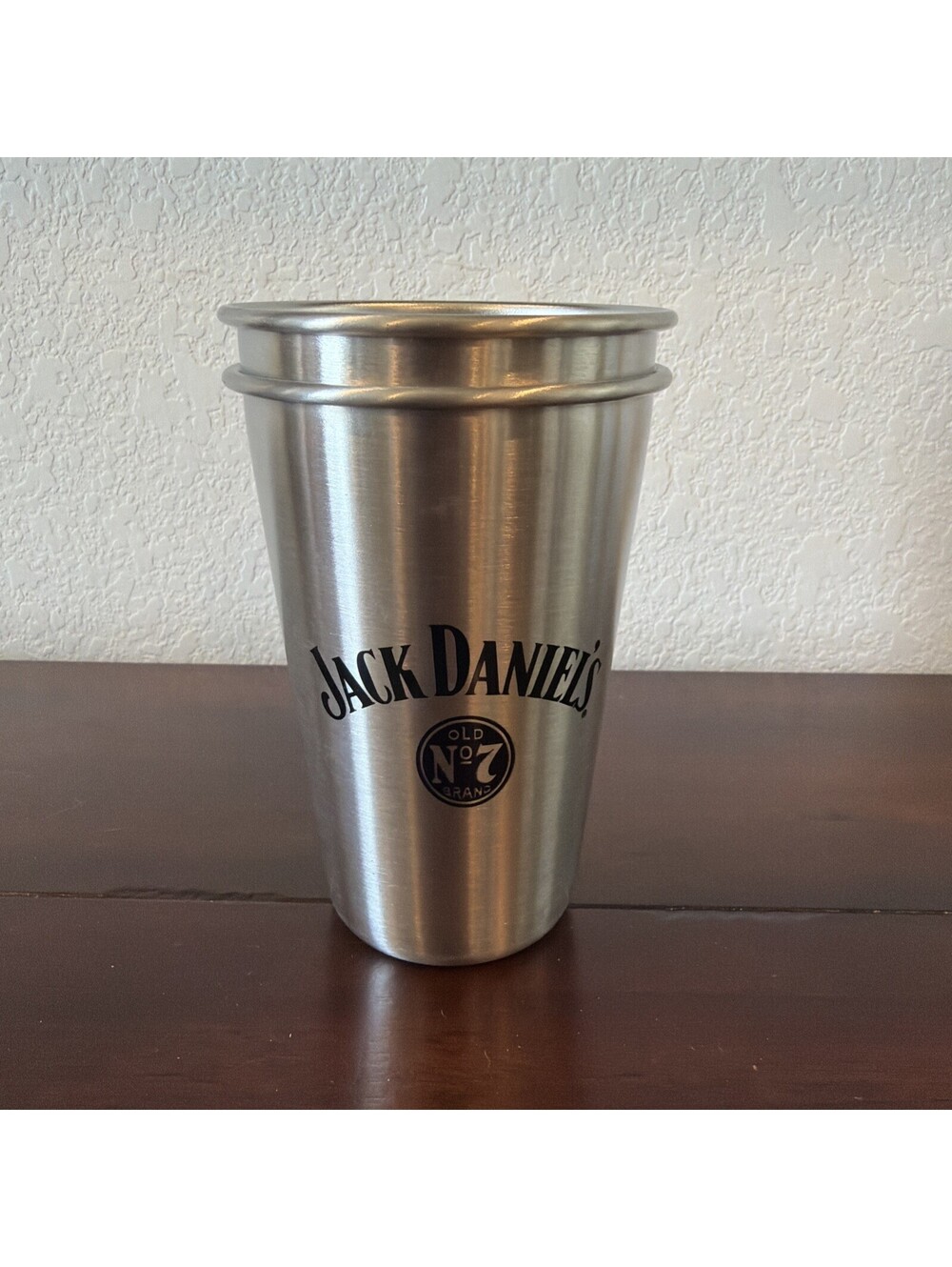 LOT OF 2 JACK DANIELS - METAL - GLASS Denver Nuggets.